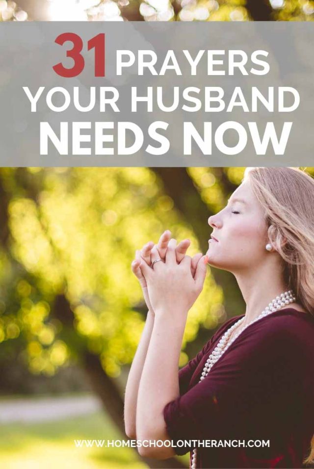 31 Days of Prayers for Your Husband - Smart Mom at Home