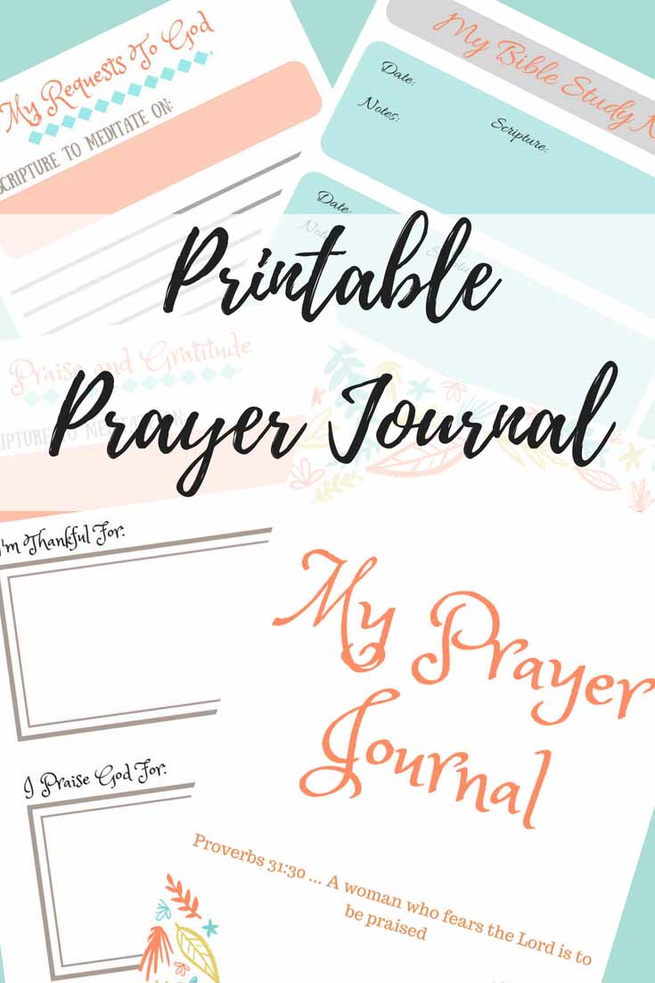 Printable Prayer Journal - Smart Mom at Home