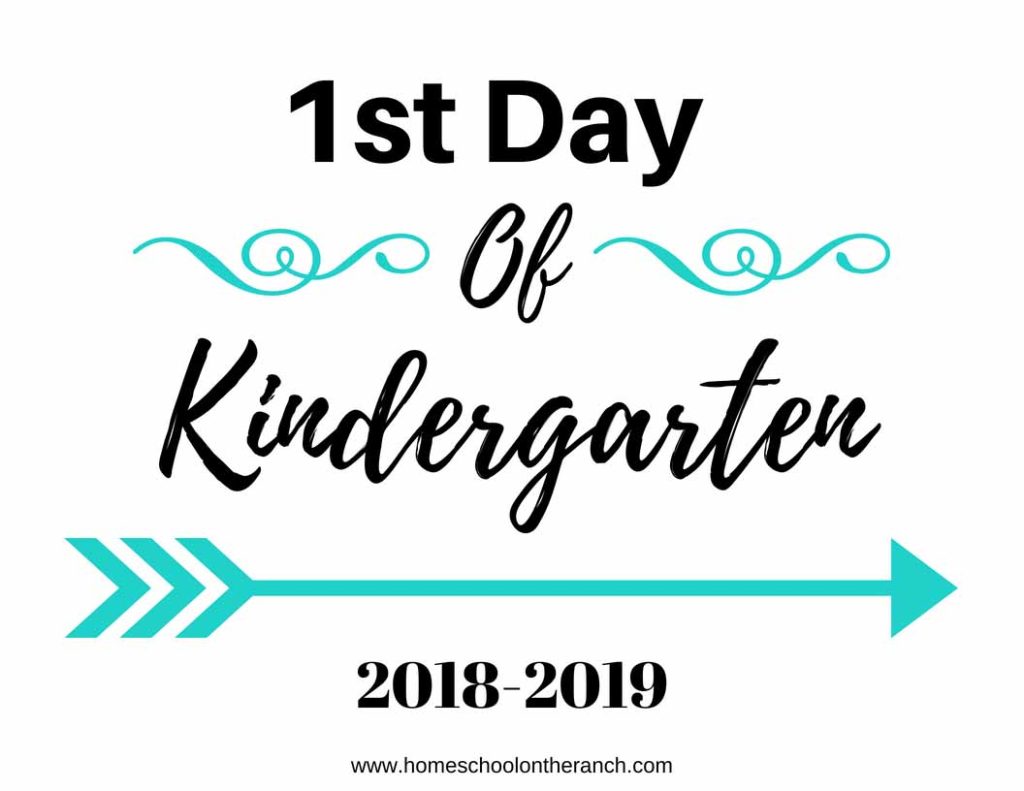 Free First Day Of School Printables 2018 Change Comin