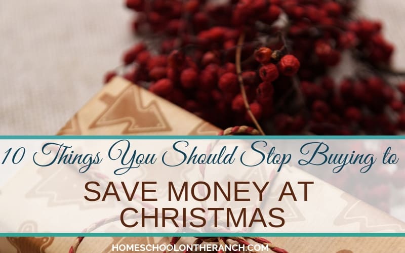 10 things you should stop buy to save money at christmas
