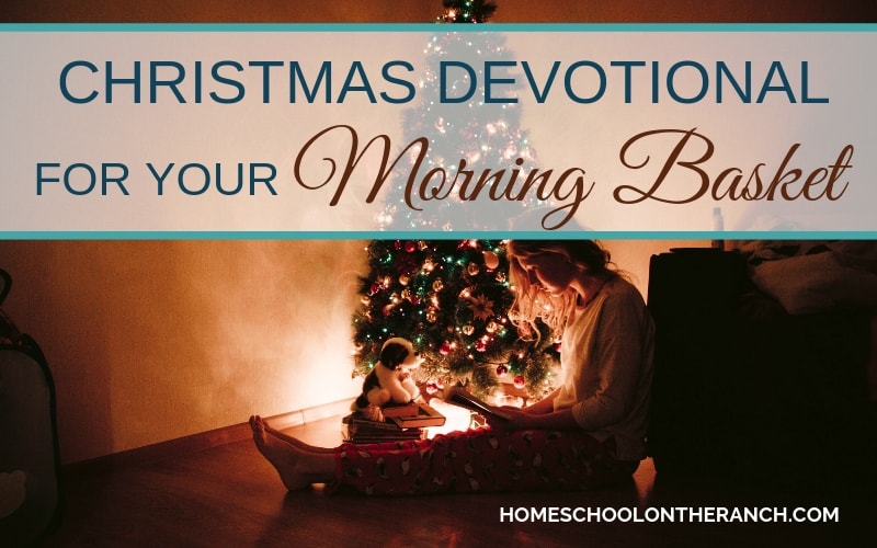 Christmas devotional for your morning basket