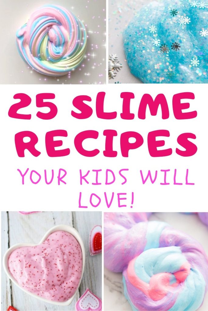 Easy slime recipes your kids will love to make
