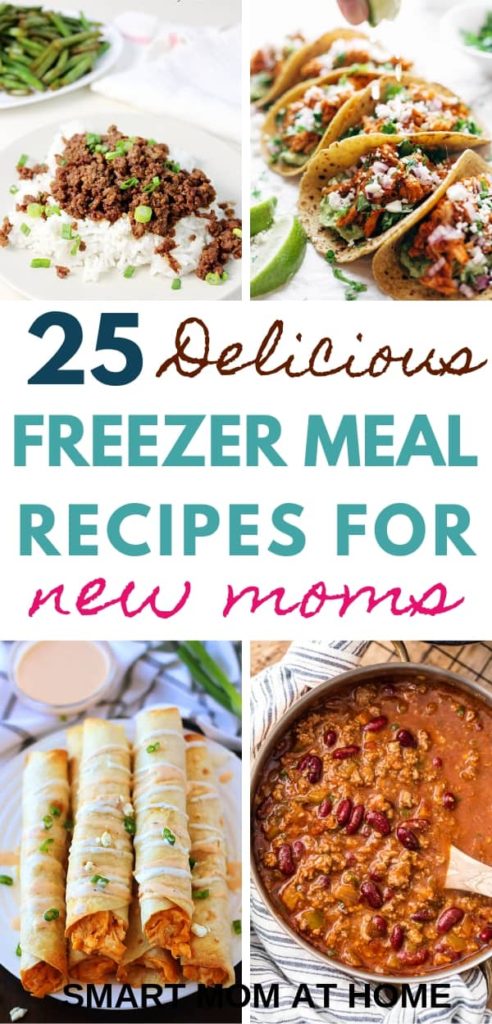 25 delicious freezer meal ideas for new moms